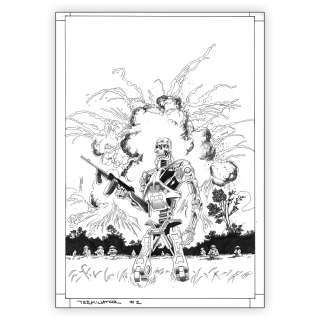 Declan Shalvey | The Terminator : Issue 02 Cover Art | Declan Shalvey