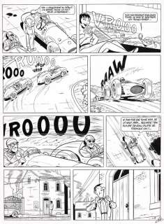 Constant | Mauro Caldi, planche n°43 Ã  l’encre de Chine de … | Banque Dessinée