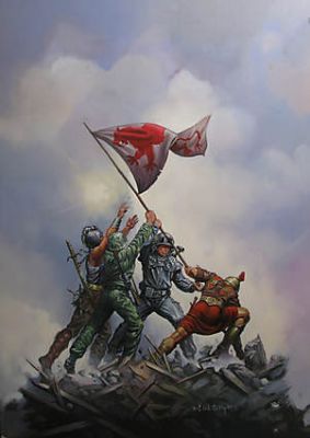 Kelly, Ken - ROBERT ADAMS’ BOOK OF SOLDIERS Cover | ComicConnect