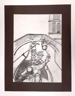 Ferenc Pinter - illustrazione originale - Loose page | Catawiki