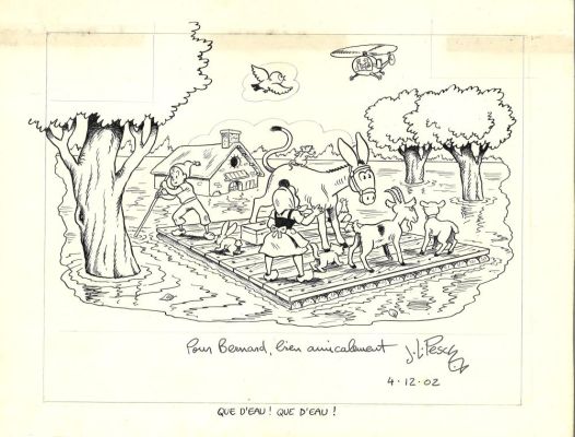JEAN-LOUIS PESCH (1928-2023). Les Aventures de Sylvain et Sylvette. T69. | HVMC