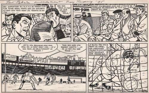 Reding | Vincent Larcher, planche n°54A Ã  l’encre de Chin… | Banque Dessinée