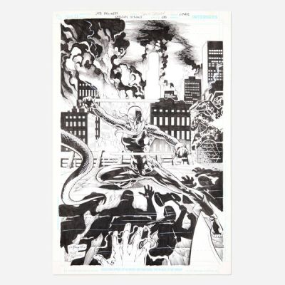Joe Bennett And Jack Jadson | Terror Titans #6 Cover Original Art (DC Comics, 2009) | Landry Pop Auctions