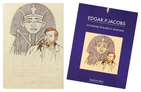 Jacobs | Blake et Mortimer Souvenirs de Blake Mortimer Crayons de couleurs | Millon