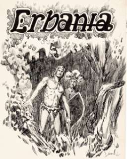 Bob Horvath Erbania Magazine Front and Back Cover Original Art Group of 2 (Peter Ogden Publ., 1965).... (Total: 2 Original Art) | Heritage