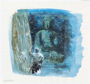 George Pratt Wolverine: Netsuke #2 Story Page 21 Panel 1 Illustration Original Art (Marvel, 2002). Wolverine - | Heritage