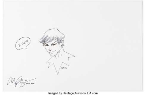 Marvel Artist - Oliver Nome - Northstar Illustration Original Art (2012-14)....