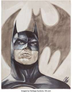 Unidentified Fantasy Artist | Cat Staggs - Batman Illustration Original Art (2022).... | Heritage