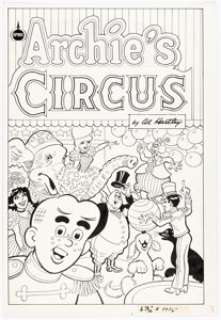 Al Hartley | Archie’s Circus Cover Original Art (Fleming H. Revell Co., 1984). | Heritage