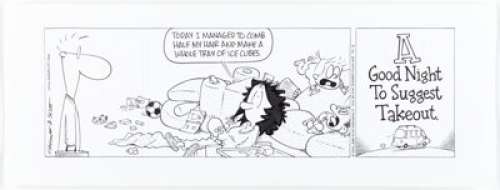 Rick Kirkman And Jerry Scott | Baby Blues Daily Comic Strip Original Art dated 10-2-06 (King Features Syndicate, 2006). | Heritage