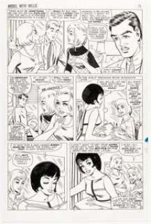 Stan Goldberg Modeling with Millie #48 Story Page 13 Original Art (Marvel, 1966). | Heritage