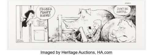 Jerry Scott and Jim Borgman Zits Daily Comic Strip Original Art dated 4-16-11 (King Features Syndicate, 2011). | Heritage