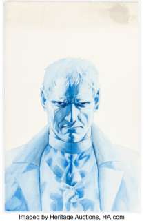 John Cassaday Planetary #12 Cover Illustration Original Art (DC/Wildstorm, 2001).