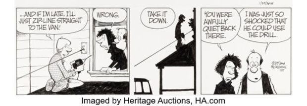 Jerry Scott and Jim Borgman Zits Daily Comic Strip Original Art dated 1-27-15 (King Features Syndicate, 2015). | Heritage