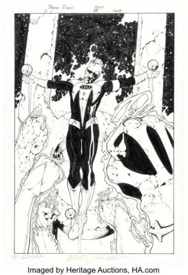 Shane Davis and Sandra Hope Green Lantern #38 Unpublished Cover Original Art (c. 2009). | Heritage