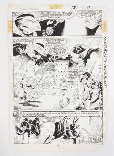 Marvel Comics Rocket Raccoon #3 PG.9 Original Art | Bruneau & Co. Auctioneers