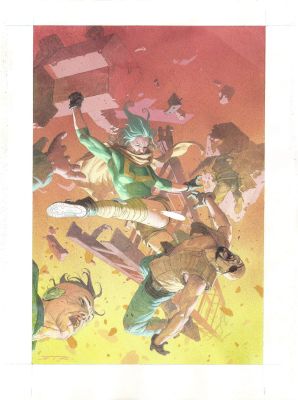 Esad Ribic | Gamora #4 cover | Tavole Originali