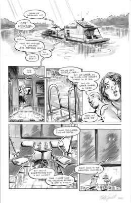 Nate Powell | Twilight Zone Issue 4 - Pg. 12 | Athenaeum Comic Art
