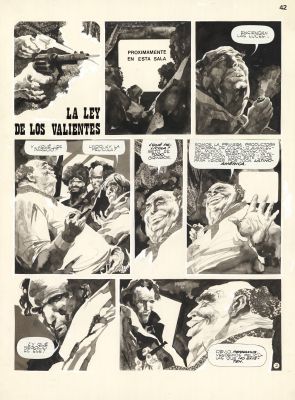 Alberto Breccia | Perramus, 1984 - Le pilote de l’oubli | Huberty Breyne Gallery
