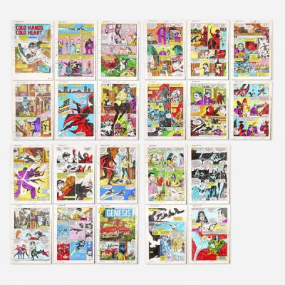 Andy Yanchus | Lot 320 - Alpha Flight #8 Complete Color Guides (Marvel Comics, 1984) | Landry Pop Auctions