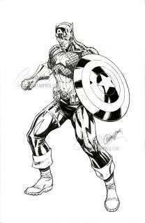 J. Scott Campbell | Original Art: Captain America #2 (2025) | J. Scott Campbell