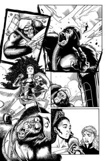 Mark Morales - DC Power: Nubia and Bumblebee PG 7