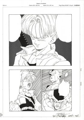 Trunks vs. Frieza – After Akira Toriyama | Corner4art