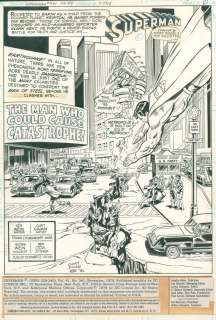 Curt Swan, Frank Chiaramonte | Superman vol 1 #341, strona 1 | ArtKomiks Aukcje