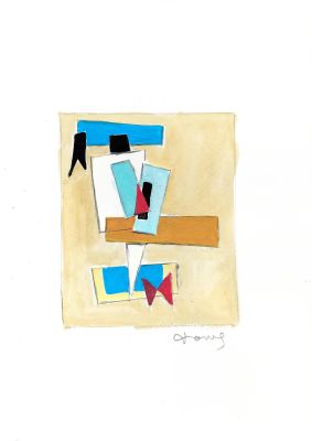 Donald Duck Inspired by Picasso – Cubist Portrait | Corner4art