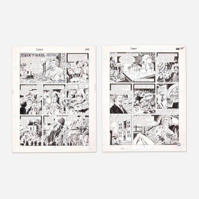 Joe Orlando | Lot 322 - The Big Book of Losers Complete Story Pages 144 and 145 Original Art (DC Comics, 1997) | Landry Pop Auctions