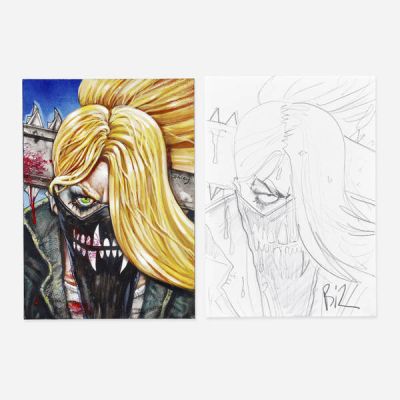 Simon Bisley | Lot 283 - Something is Killing the Children #1 Cover 10th Print Original Art (Boom! Studios, 2026) | Landry Pop Auctions