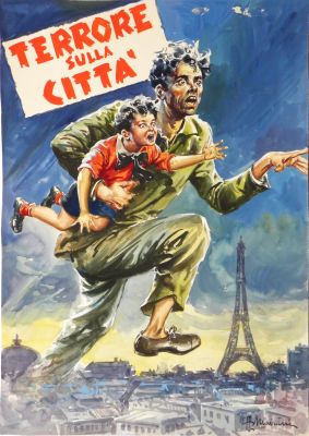 Alvaro Mairani |  » TERRORE SULLA CITTA  » – Couverture Originales | Zic et Bul