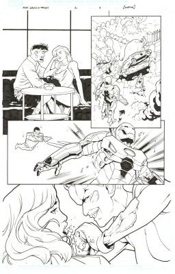 Ruairí Coleman | Iron & Frost Issue 1 Page 9 | Geoff M Art Sales
