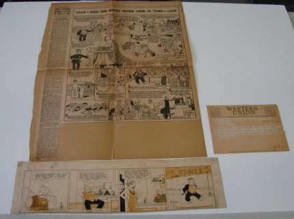 71: MC MANUS. MAGGIE AND JIGGS. DAILY. | Weiss Auctions