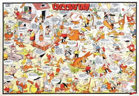 Benito Jacovitti  Cacciatori | Little Nemo