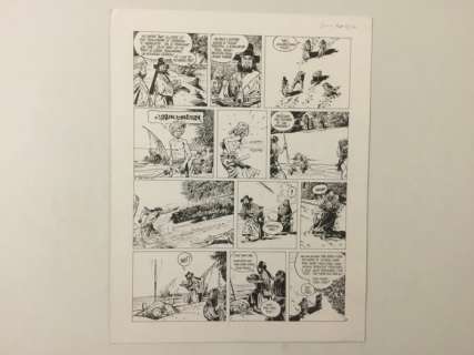 Franz - Planche originale - Poupée d’ivoire T6 - Le Juge - (1998) | Catawiki