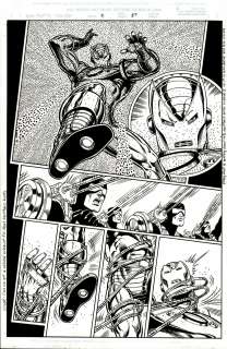 Bob McLeod, Patrick Zircher - iron man: the iron age #2 p 37 (iron man battle! ) 1998