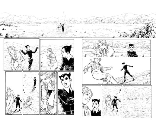 Nicola Scott | Issue 4 - Issue 4 Pages 10 and 11 | Nicola Scott