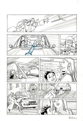 Marco Nizzoli | Le Jour des magiciens vol.2 p.7 | Tavole Originali