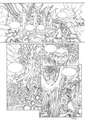 Marco Nizzoli | Le Monde d’Alef-Thau vol.2 p.48 | Tavole Originali