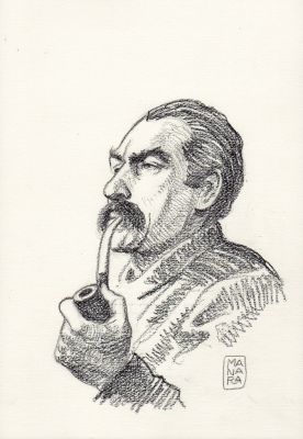 Milo Manara | Omaggio a Giovannino Guareschi (pubblicata catalogo ANAFI) | Tavole Originali