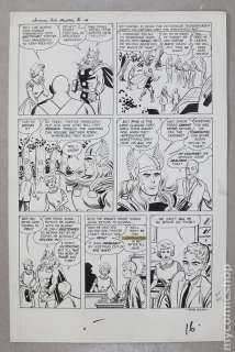 Original Art for Thor (1st Series Journey Into Mystery) Issue 90, Page 16 by Al Hartley and Terry Szenics | mycomicshop.com