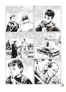 Julia n. 18 - Vannini - 3x Tavole Originali "Tornando a casa" - Loose page - (2000) | Catawiki