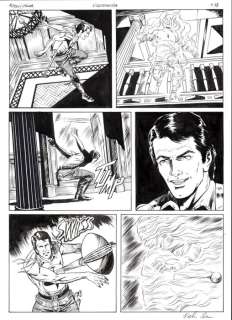 Zagor Speciale n. 31 - F. Russo - 5x Tavole originali "Il libro delle ombre" - Loose page - (2019) | Catawiki