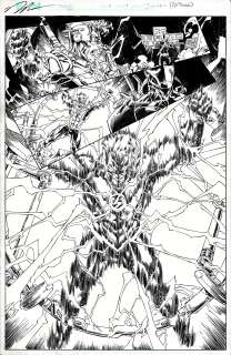 Brett Booth | Titans vol. 2 #11 page 17 | Abel Original Art