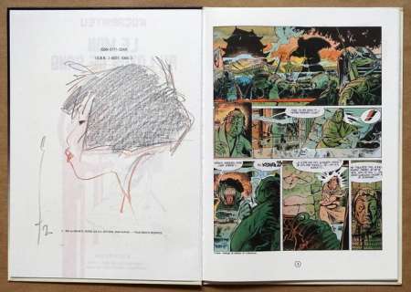 Michetz | Kogaratsu - "Le mon au lotus de sang" Dédicacé - Cartonné - EO (1985) | Catawiki