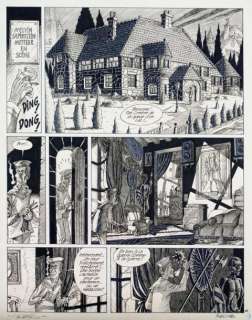 ANDREAS ET FOERSTER - Lot 299 - Planche 12 de l‘album Styx Album à quatre mains où...