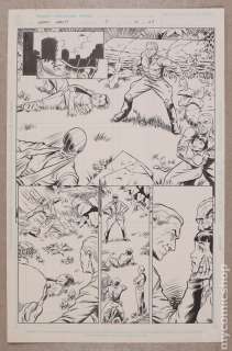 Original Art For Captain Gravity Issue 4, Page 14 by Keith Martin and Rober Quijano | mycomicshop.com
