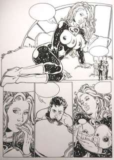 Fabris, Christina | Anna Lynch - Original page - Huge 1st. panel! - Page volante | Catawiki