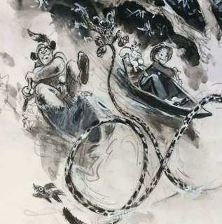 Follet, René | Follet, René - Dessin original - Hommage Ã  Franquin et Uderzo | Catawiki